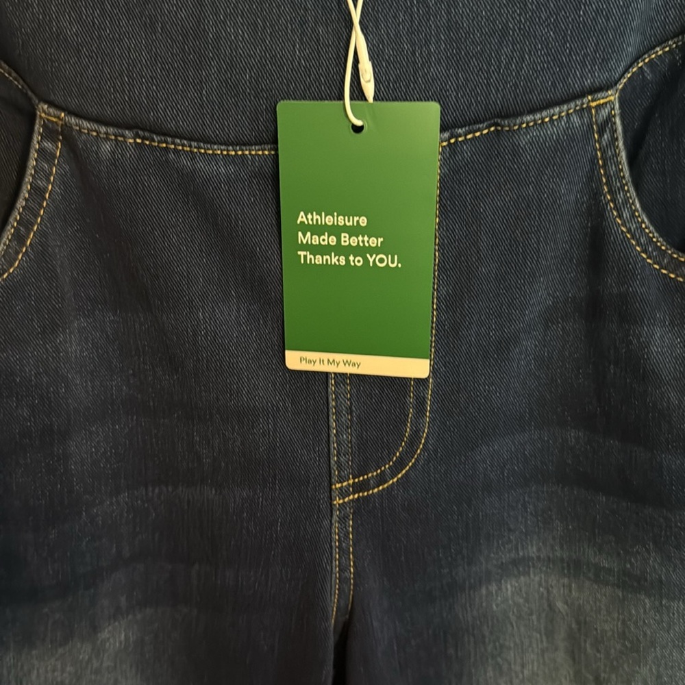 NWT HALARA Flex Baggy Wide Leg Stretch Jeans - Picture 3 of 9